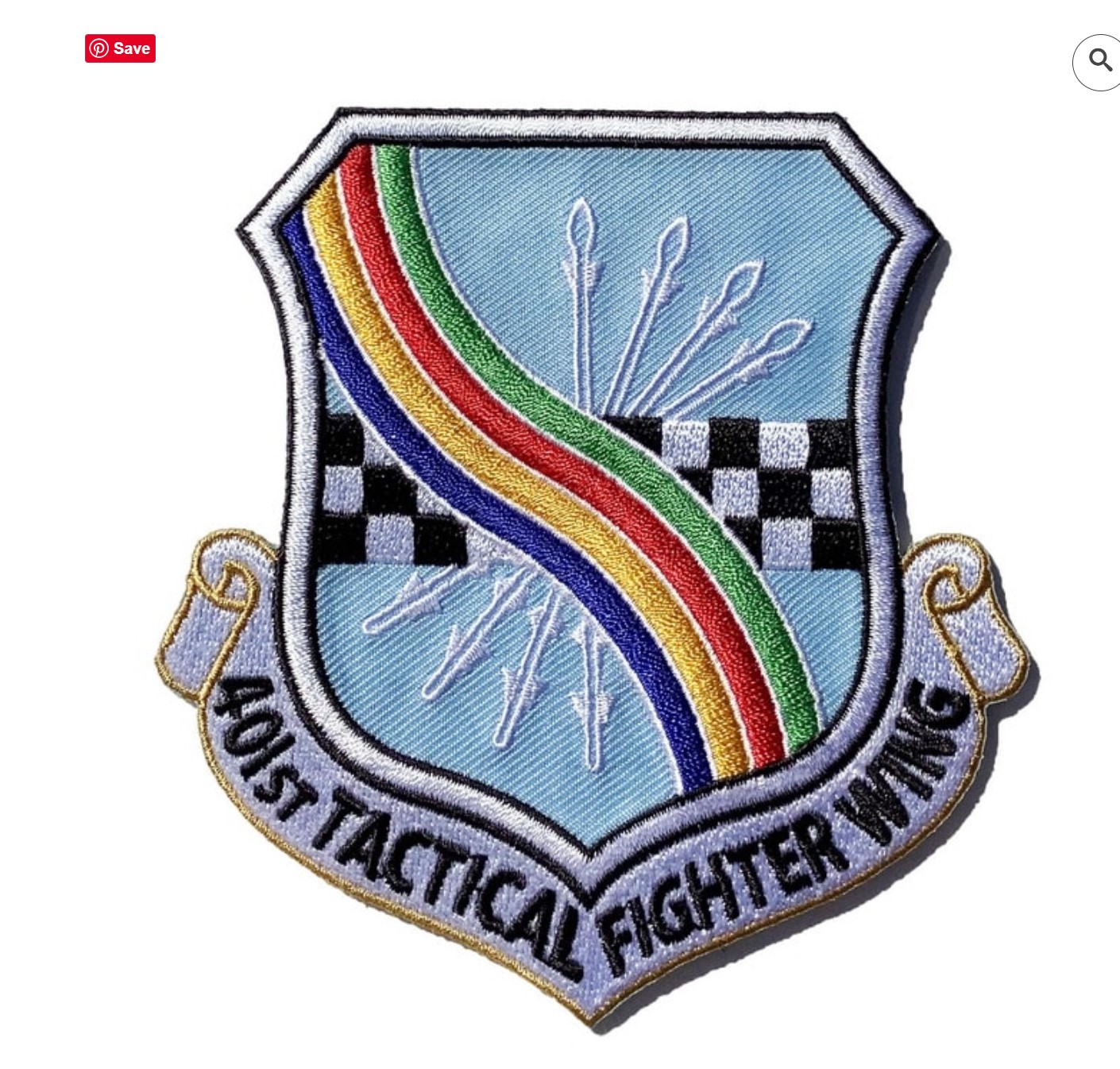 401st Tactical Fighter Wing Patch